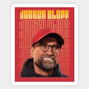 Jurgen Klopp Liverpool FC LFC Sticker